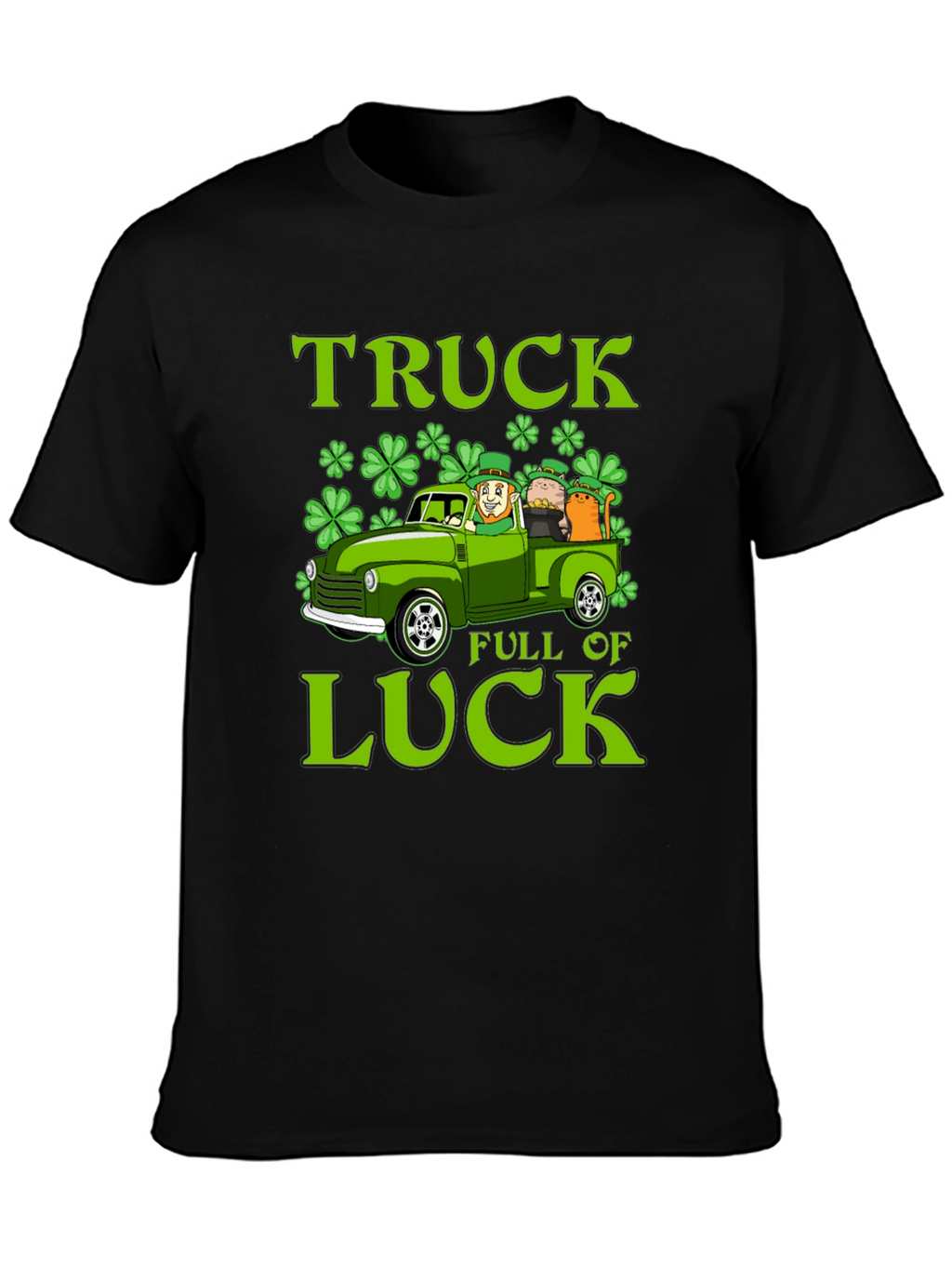 Truck Full of Luck Graphic T-Shirt