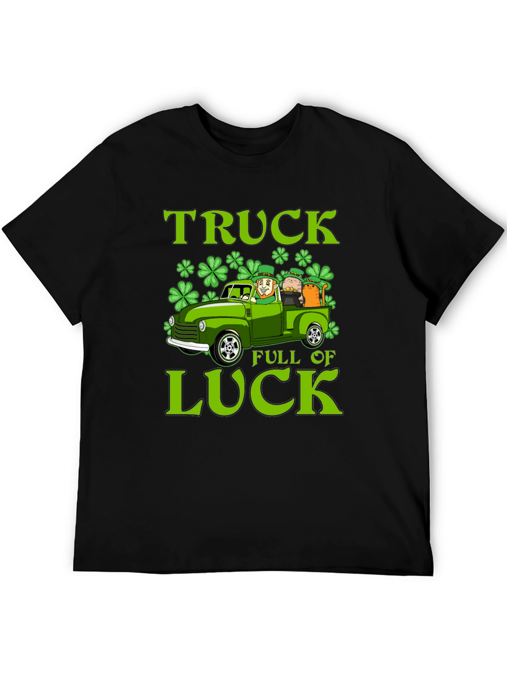 Truck Full of Luck Graphic T-Shirt