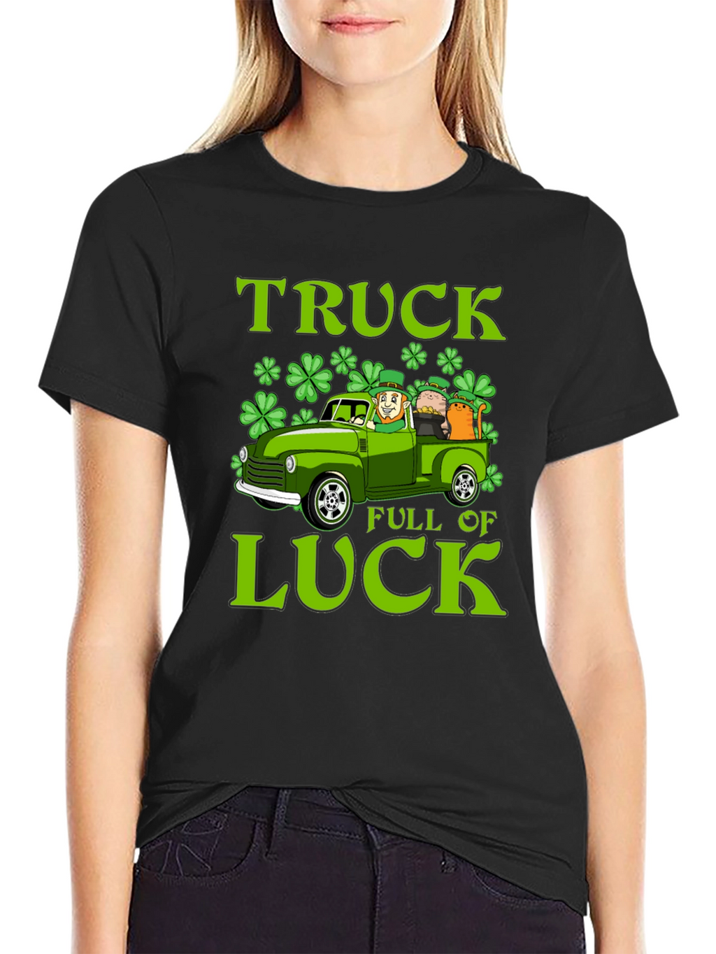 Truck Full of Luck Graphic T-Shirt