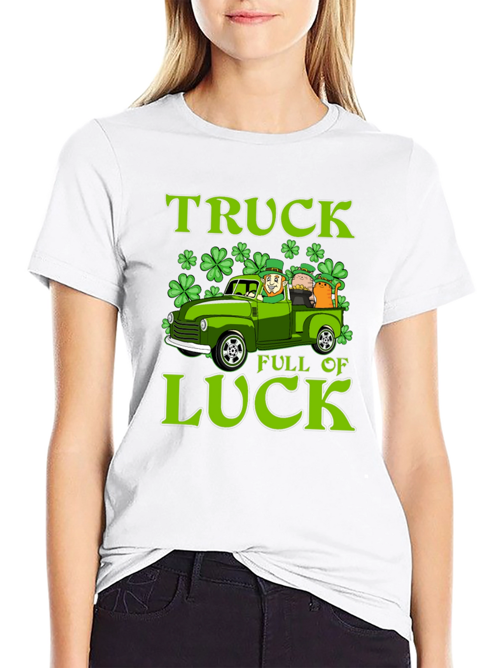 Truck Full of Luck Graphic T-Shirt