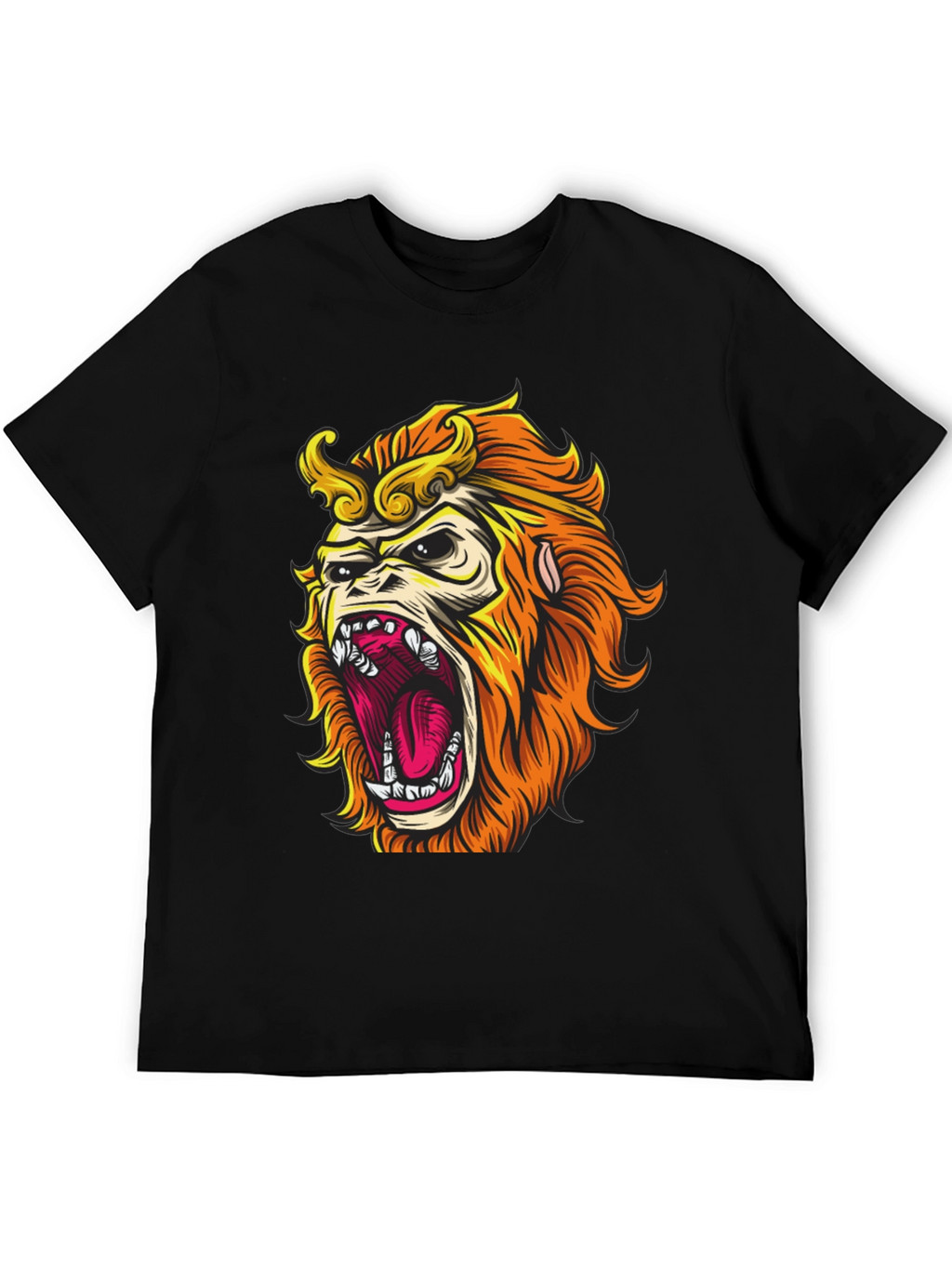 Monkey King Graphic Tee - Bold Statement Shirt