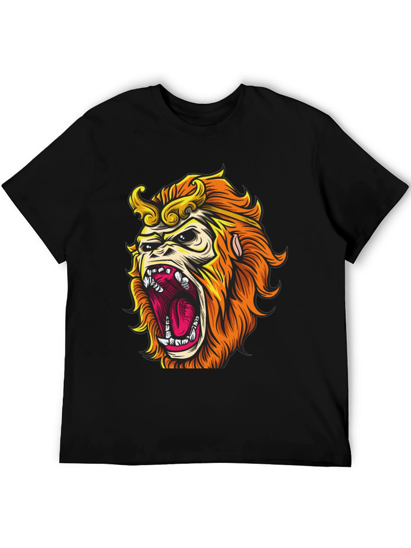 Monkey King Graphic Tee - Bold Statement Shirt