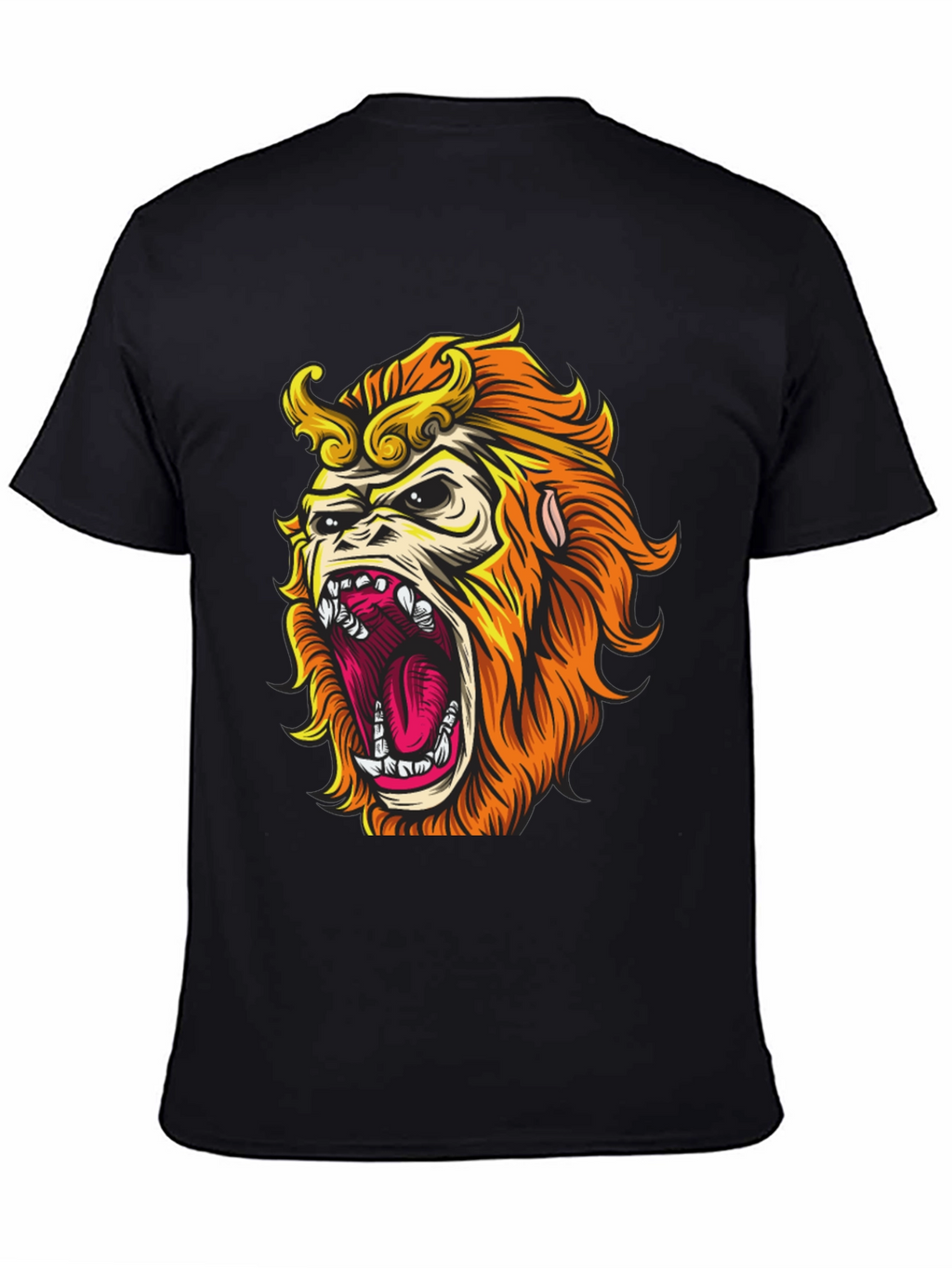 Monkey King Graphic Tee - Bold Statement Shirt