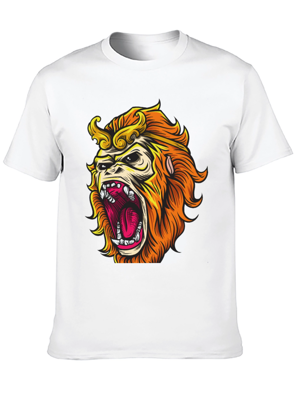 Monkey King Graphic Tee - Bold Statement Shirt