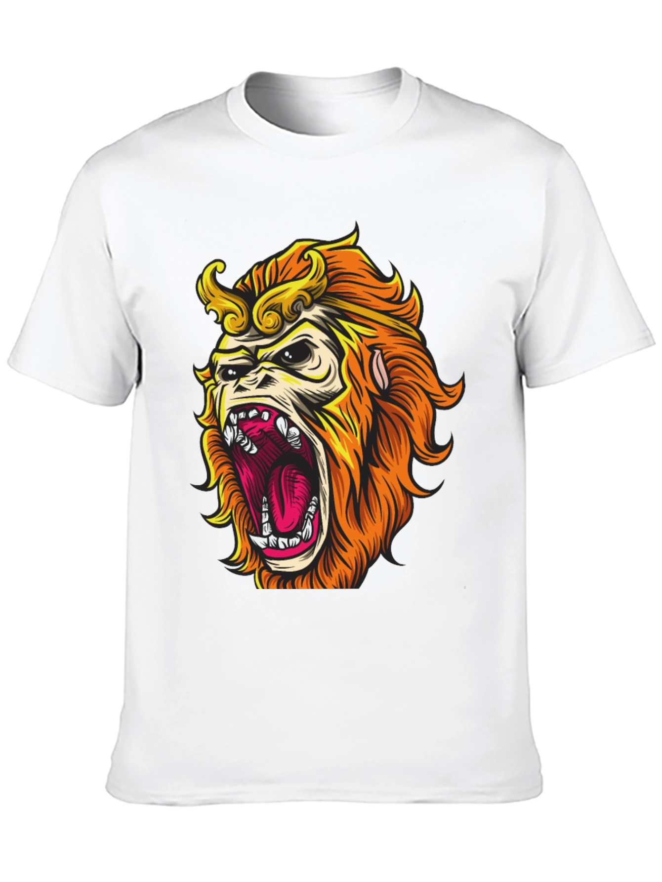 Monkey King Graphic Tee - Bold Statement Shirt