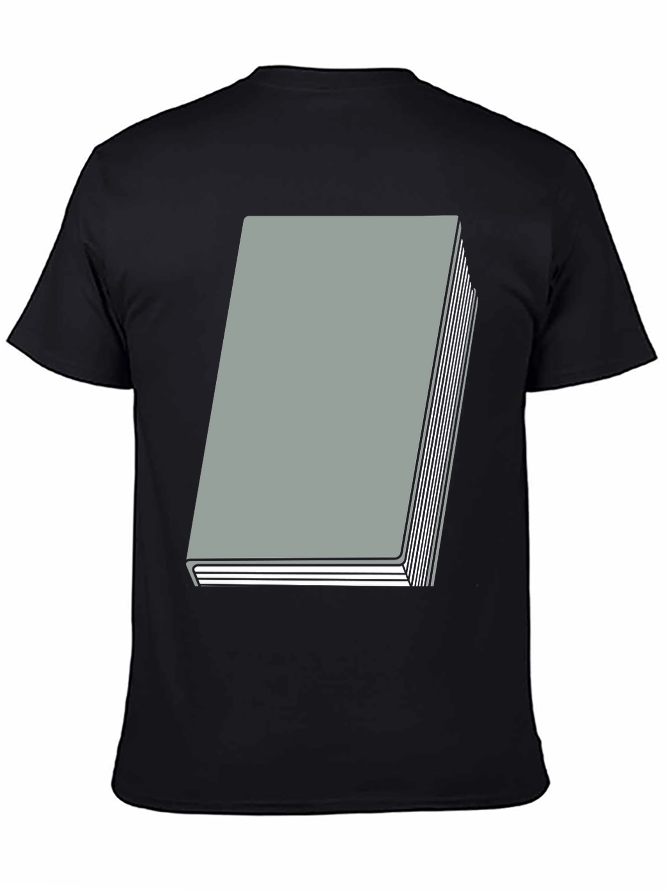 Book Stack Graphic Tee - Cool Minimalist Design