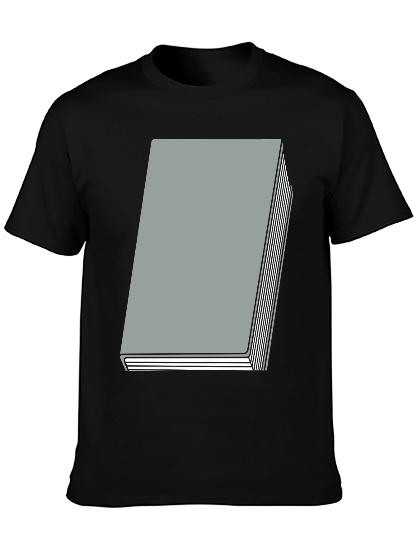 Book Stack Graphic Tee - Cool Minimalist Design
