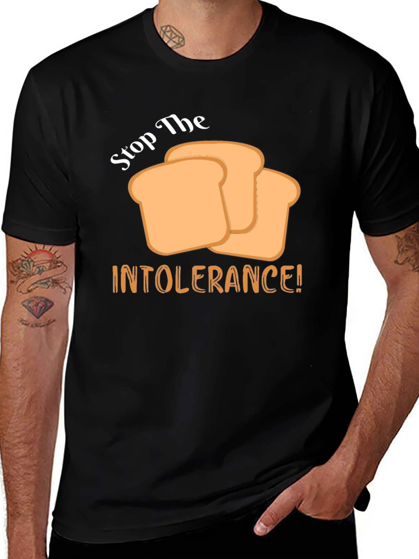 Stop The Intolerance! Graphic T-Shirt