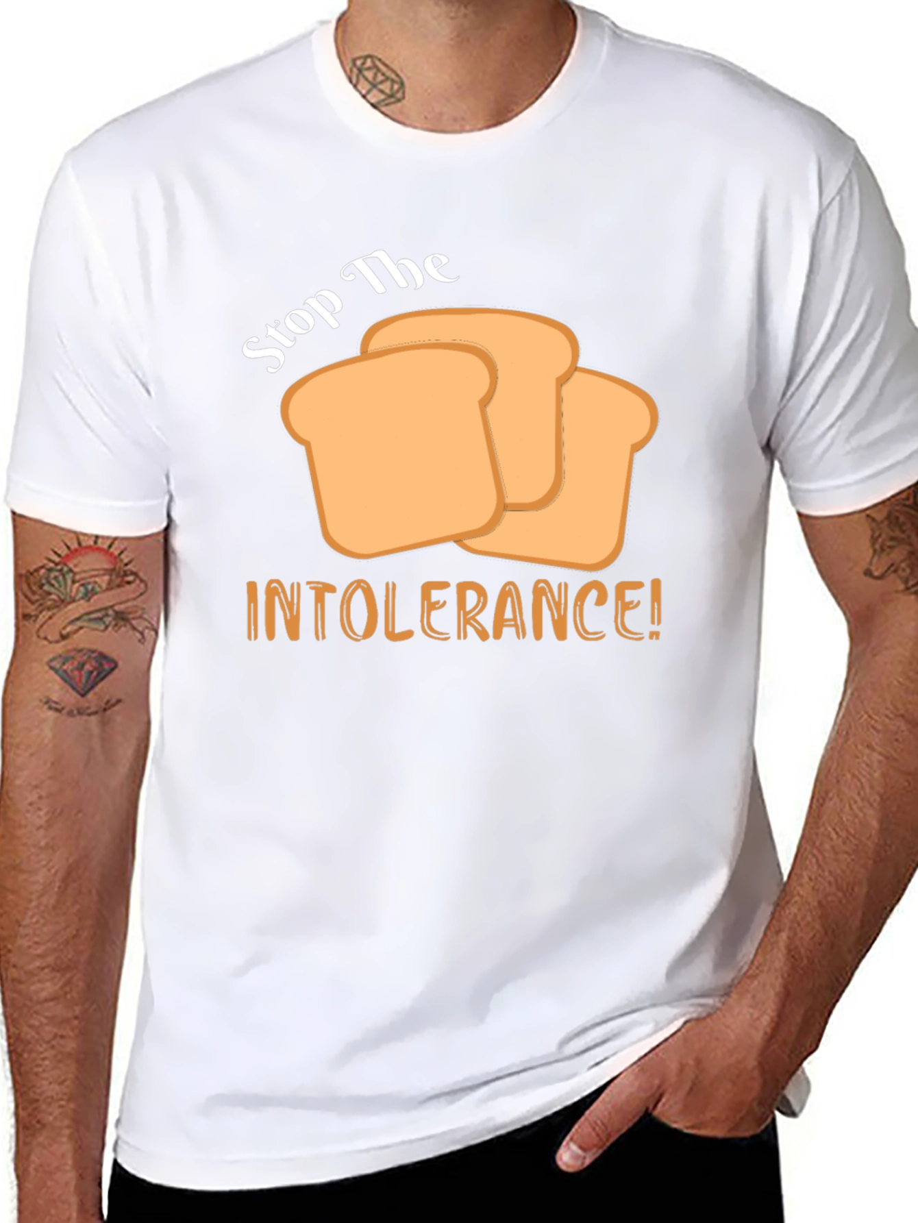 Stop The Intolerance! Graphic T-Shirt