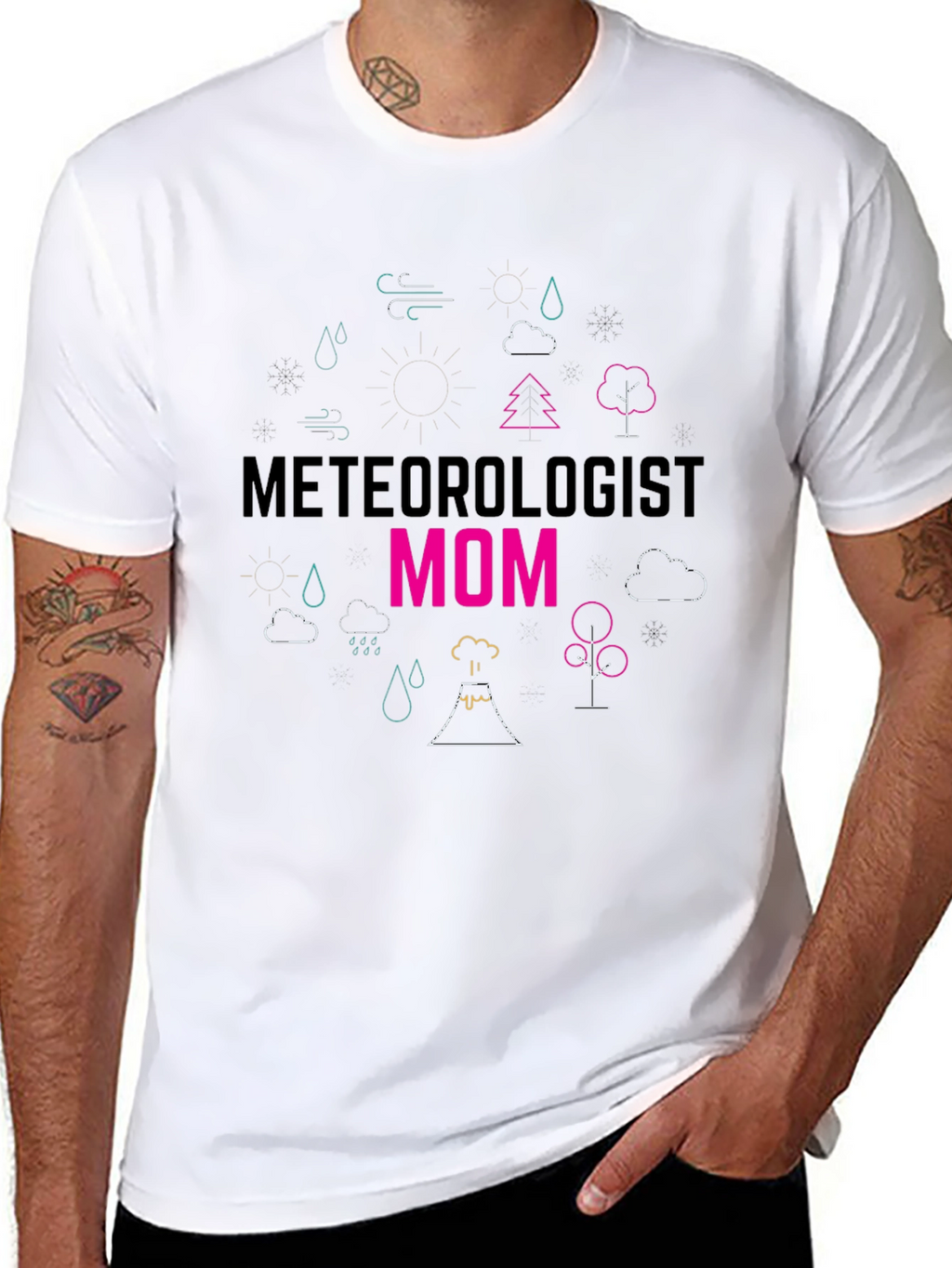 Meteorologist Mom T-Shirt - Weather Lover Tee