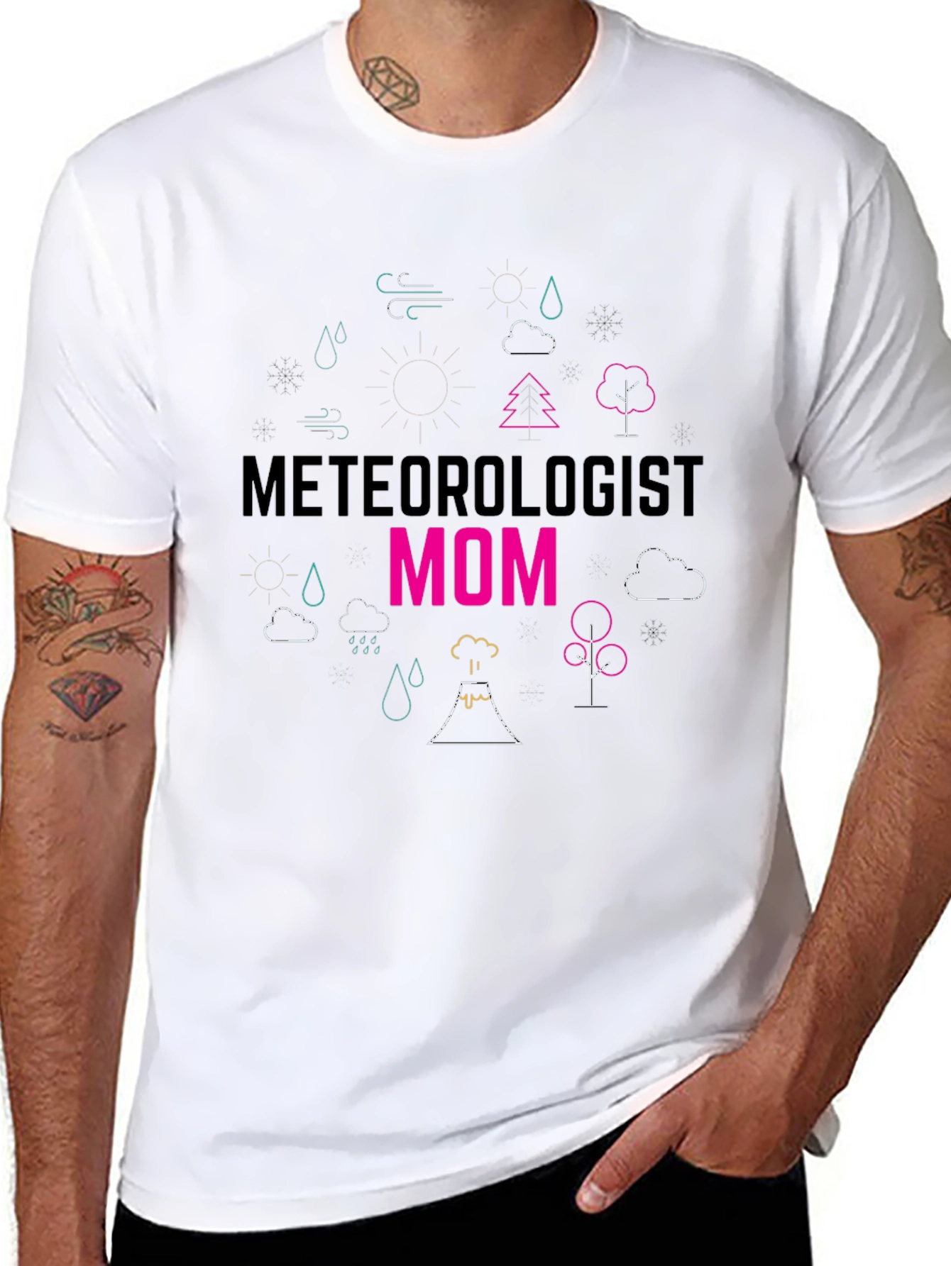 Meteorologist Mom T-Shirt - Weather Lover Tee