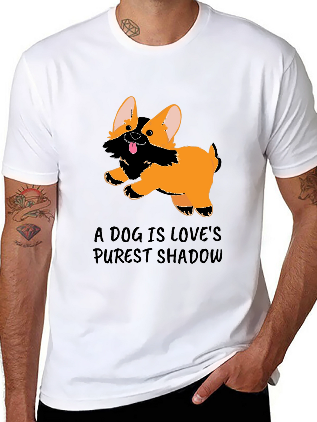Dog Lovers T-Shirt: Purest Shadow