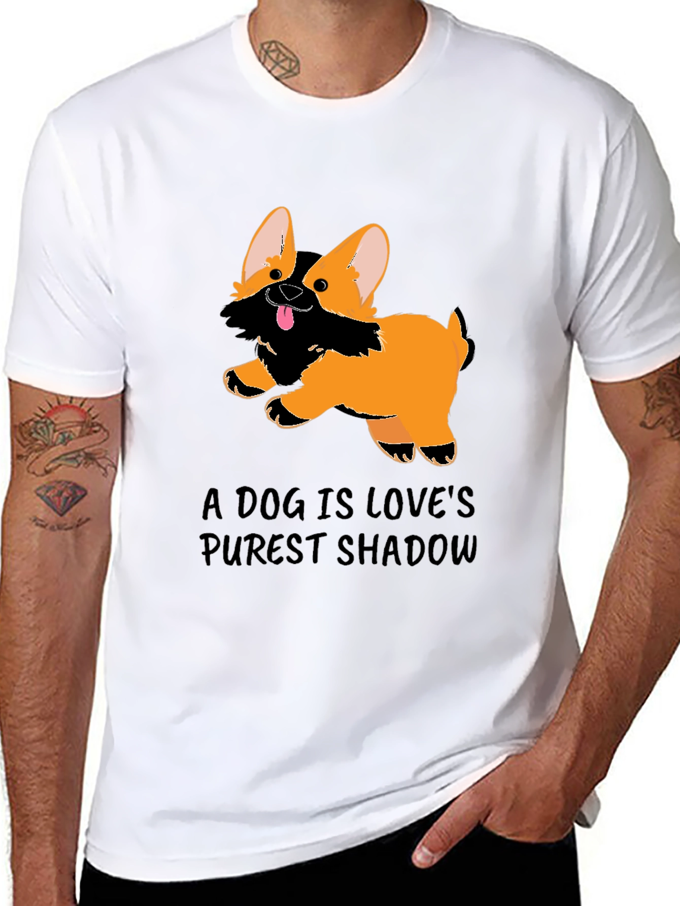 Dog Lovers T-Shirt: Purest Shadow