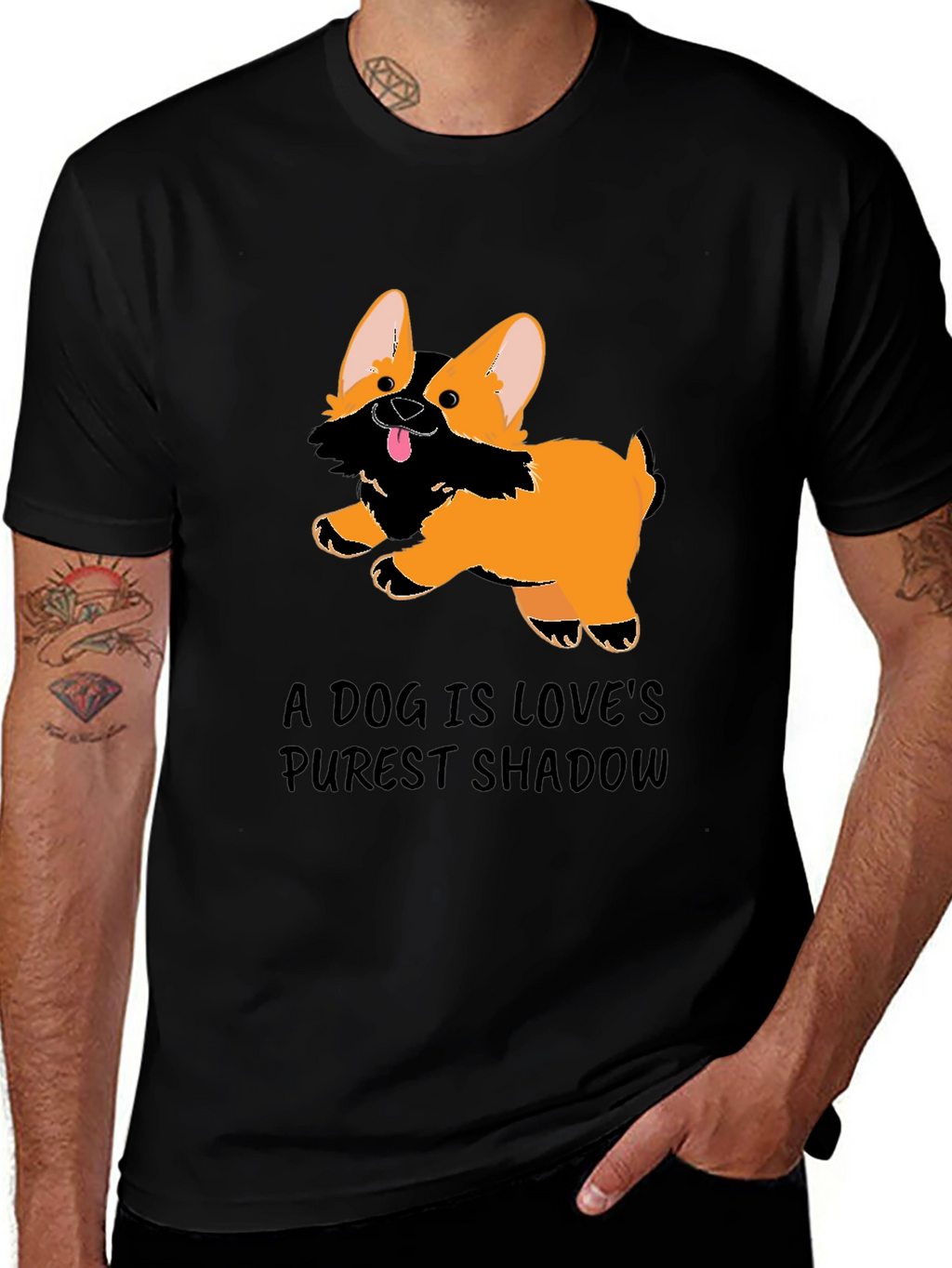 Dog Lovers T-Shirt: Purest Shadow