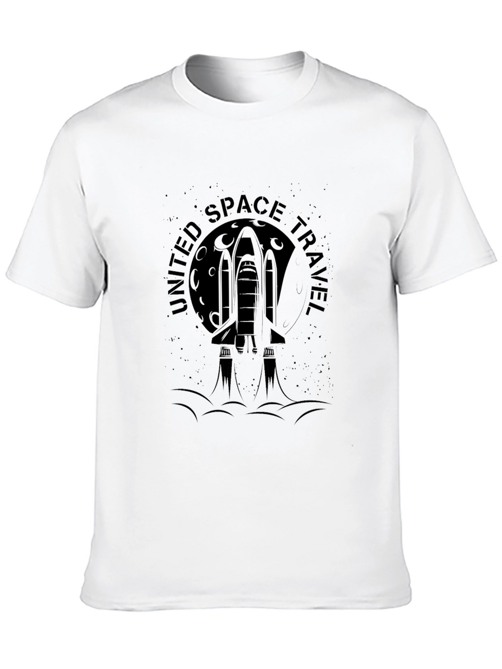 United Space Travel Graphic T-Shirt