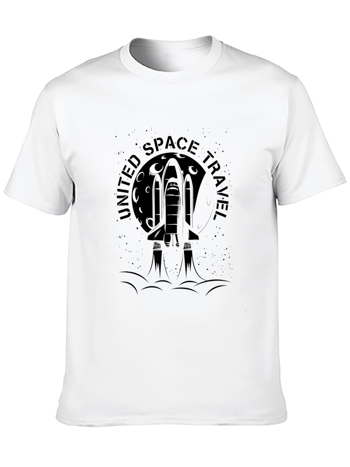 United Space Travel Graphic T-Shirt