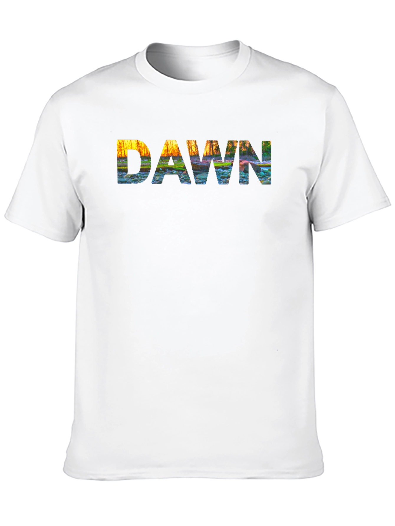 Dawn Graphic Print Black T-Shirt