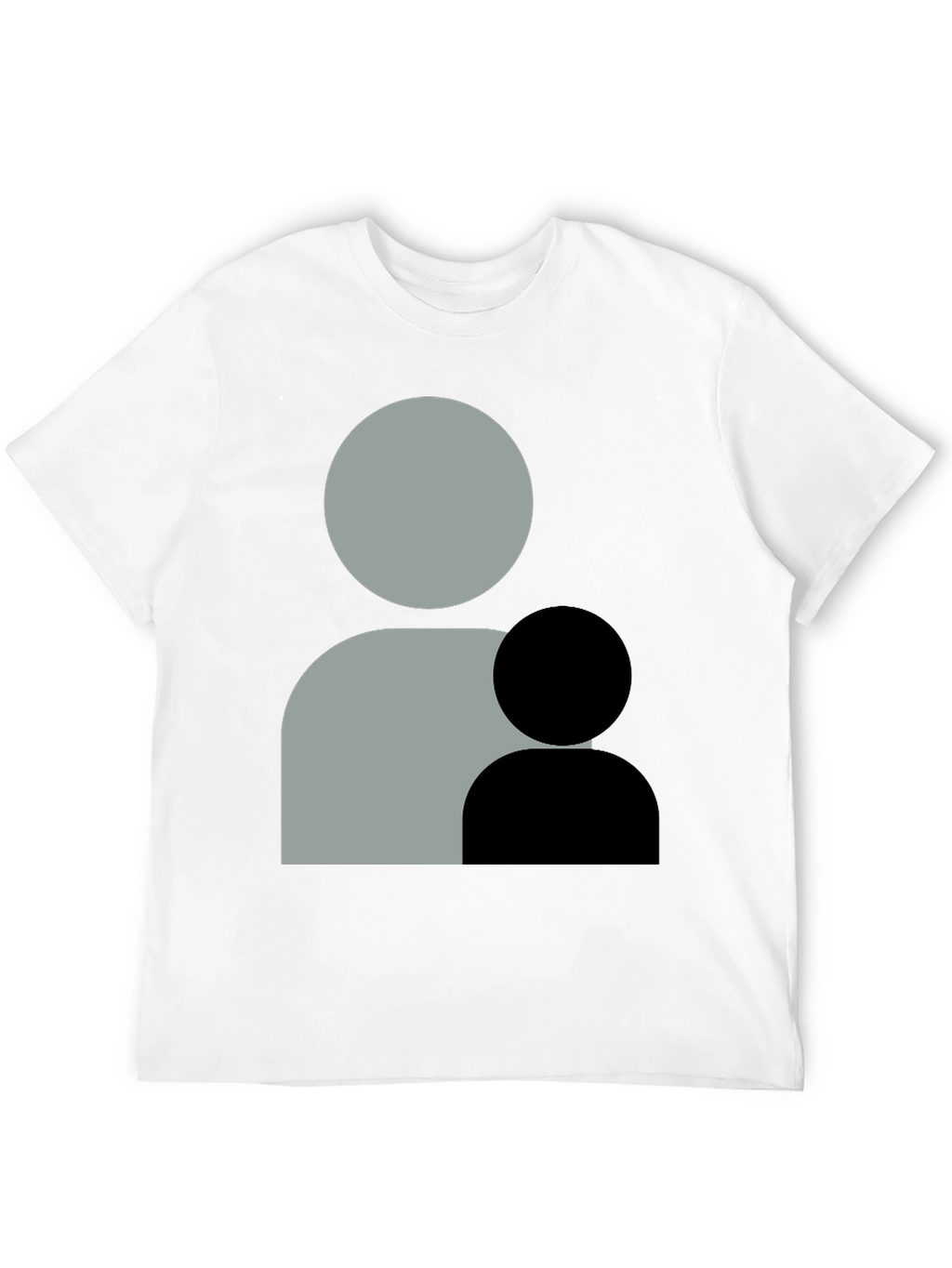 Abstract Graphic Print Crew Neck T-Shirt