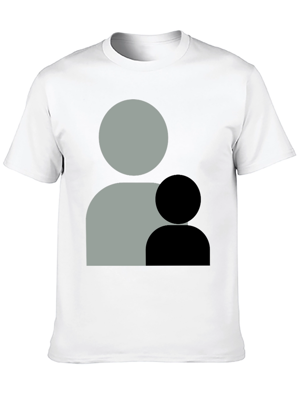 Abstract Graphic Print Crew Neck T-Shirt