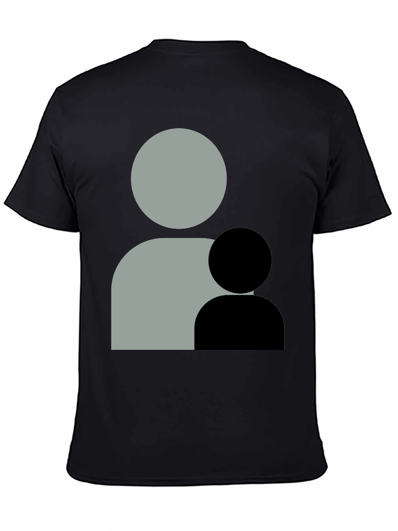Abstract Graphic Print Crew Neck T-Shirt