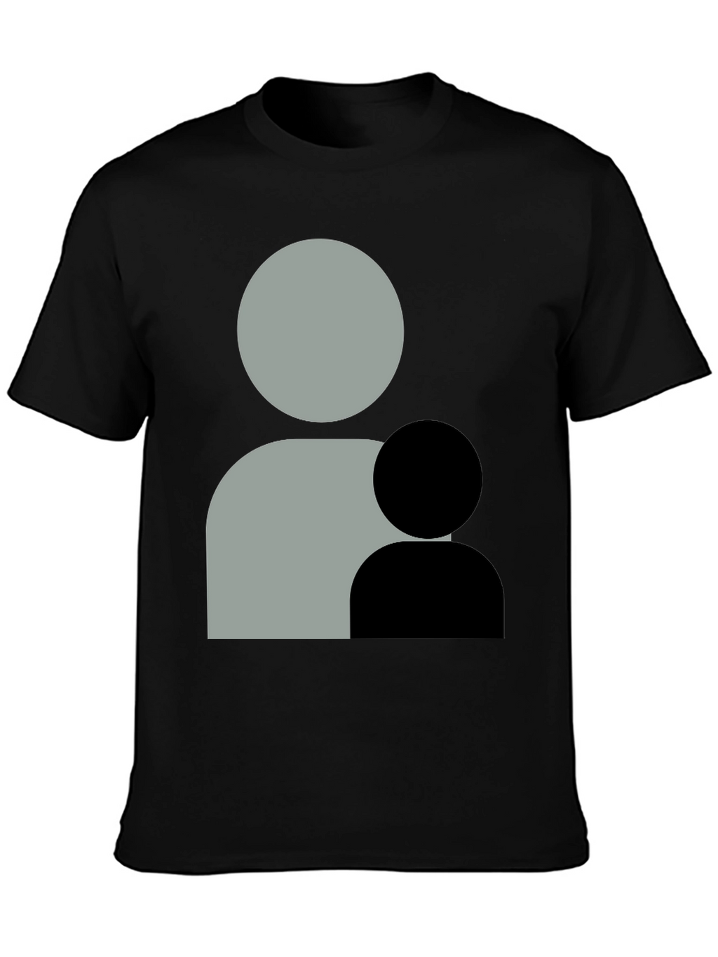 Abstract Graphic Print Crew Neck T-Shirt