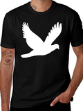 Dove Graphic Black T-Shirt