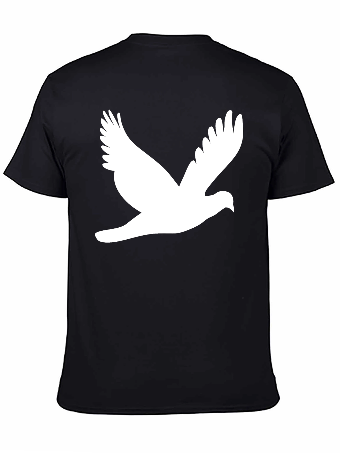 Dove Graphic Black T-Shirt