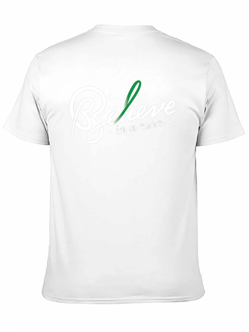 Believe in a Cure Black Graphic T-Shirt