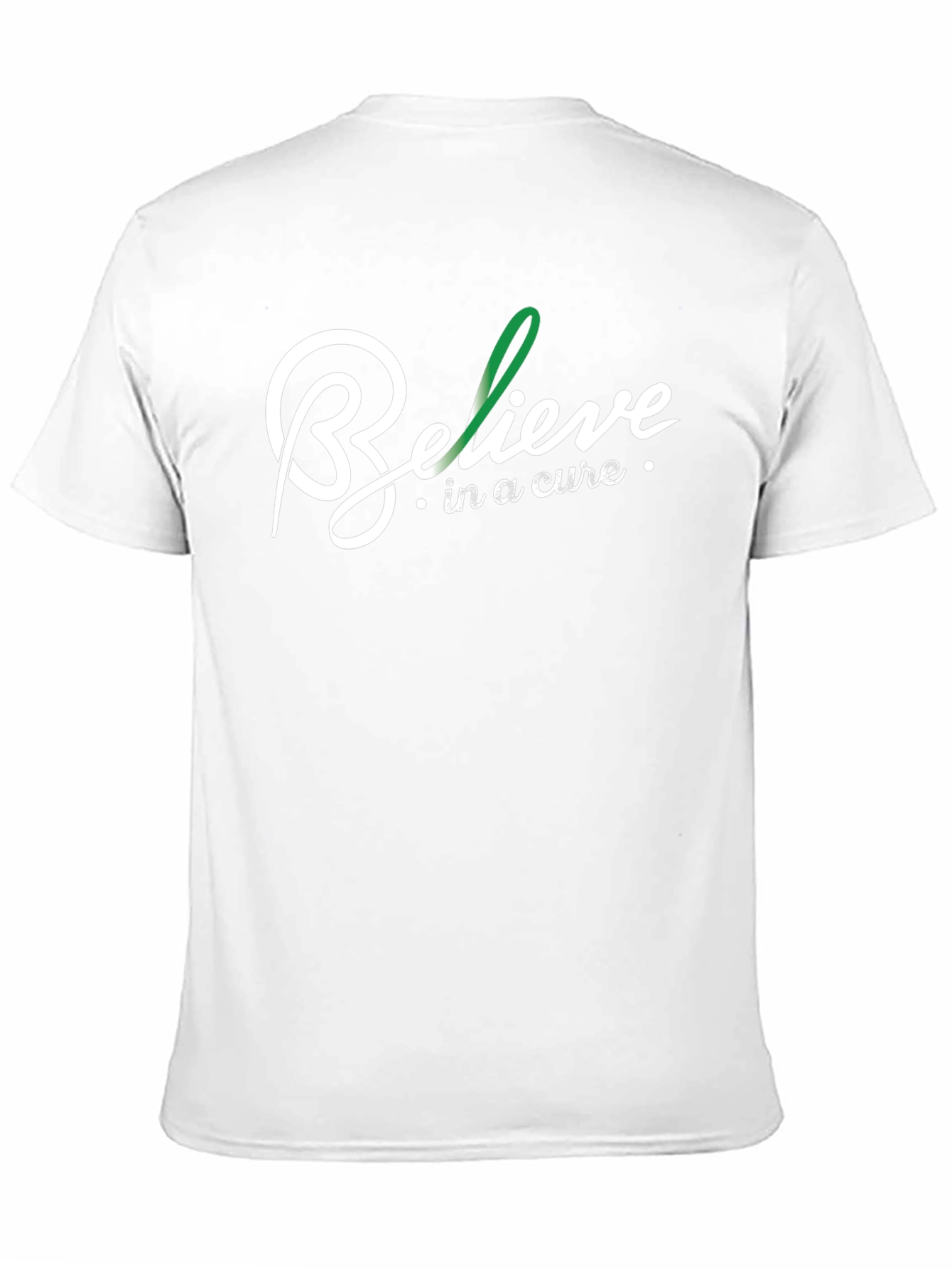 Believe in a Cure Black Graphic T-Shirt