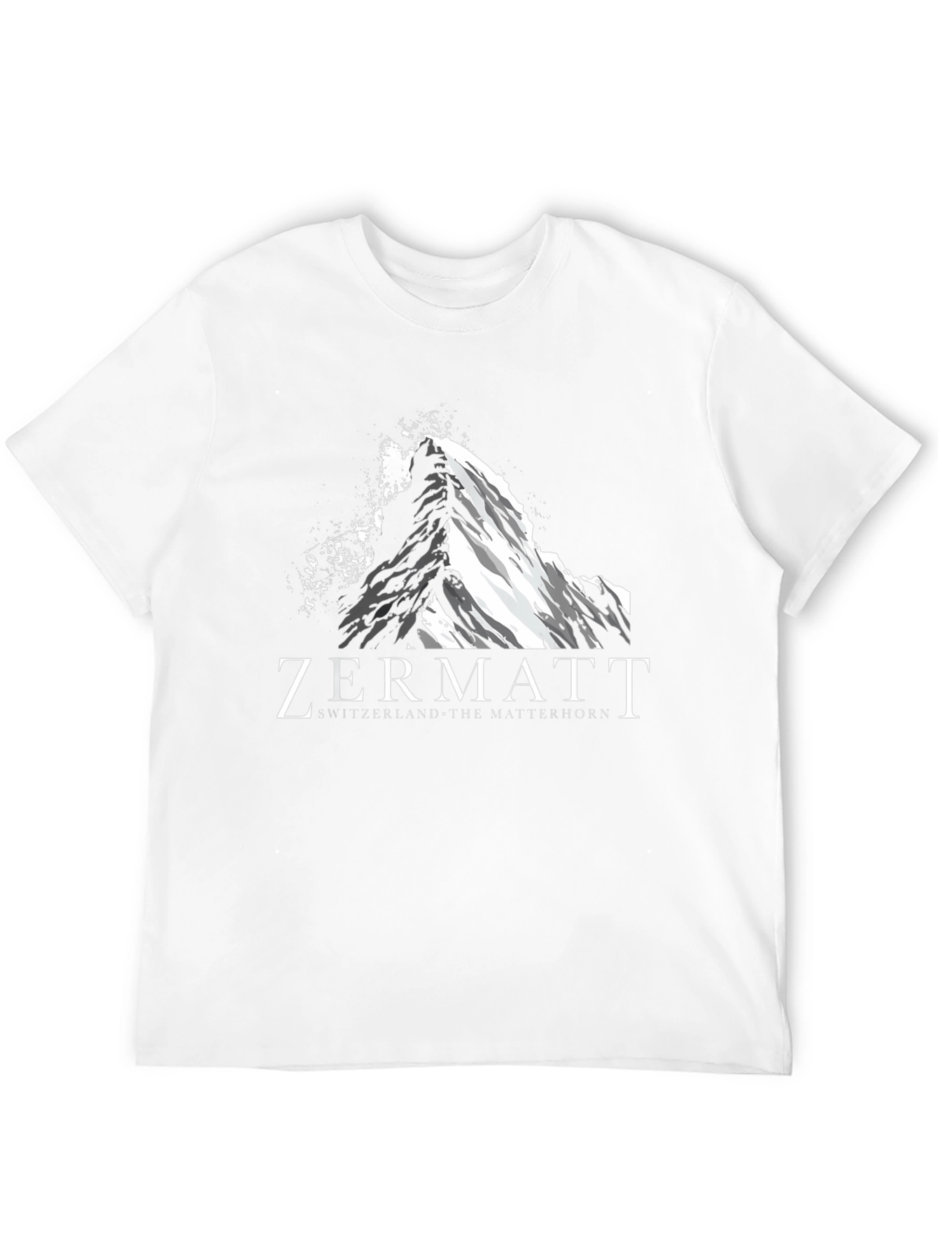 Zermatt Switzerland Matterhorn Graphic Tee