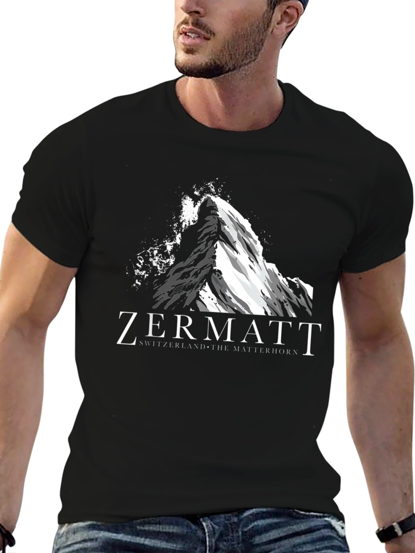 Zermatt Switzerland Matterhorn Graphic Tee