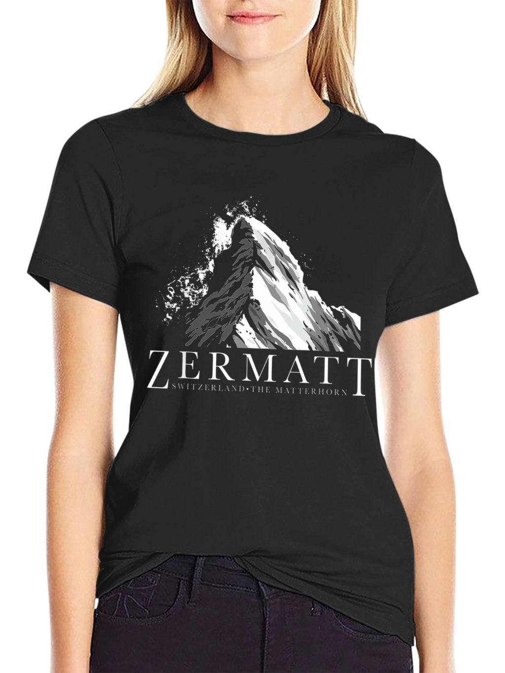 Zermatt Switzerland Matterhorn Graphic Tee
