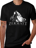 Zermatt Switzerland Matterhorn Graphic Tee