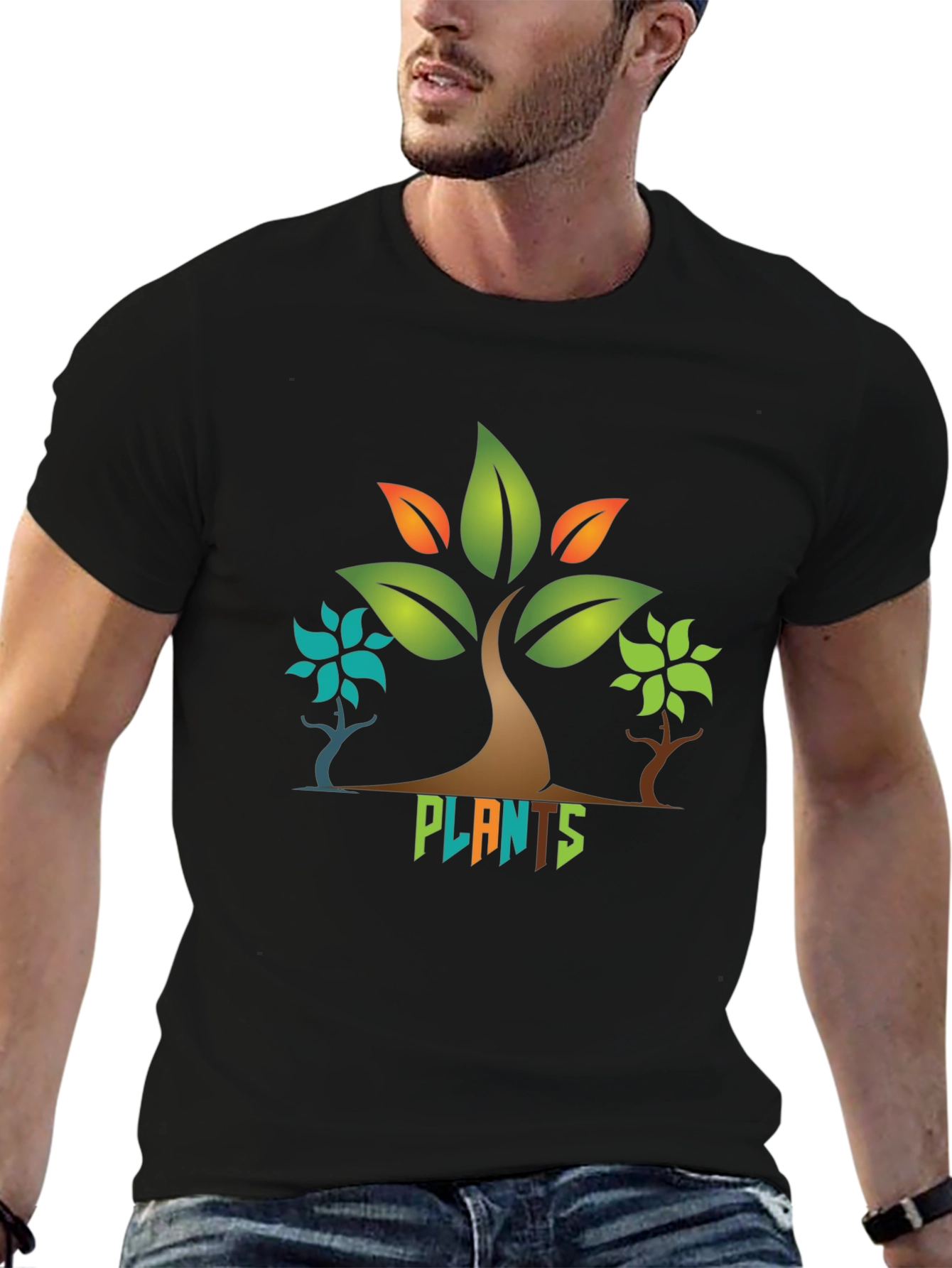 Plants Graphic Tee - Nature Lover Apparel