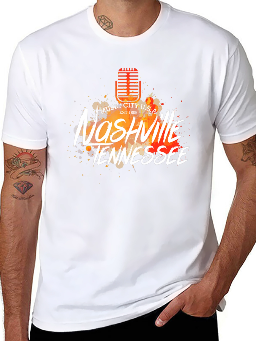 Nashville Tennessee Graphic Tee