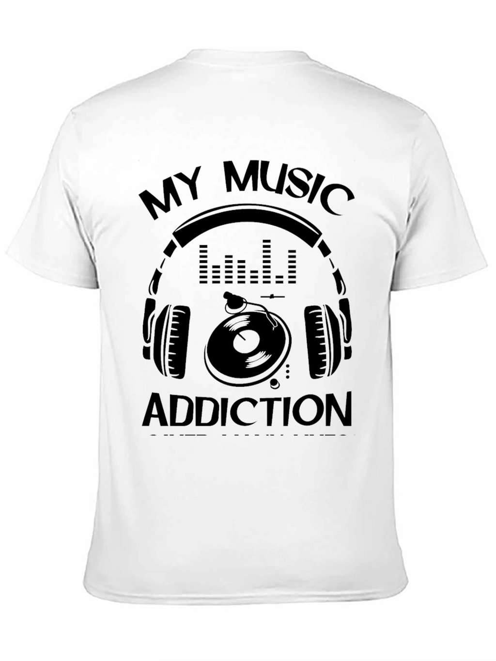 My Music Addiction Graphic Tee