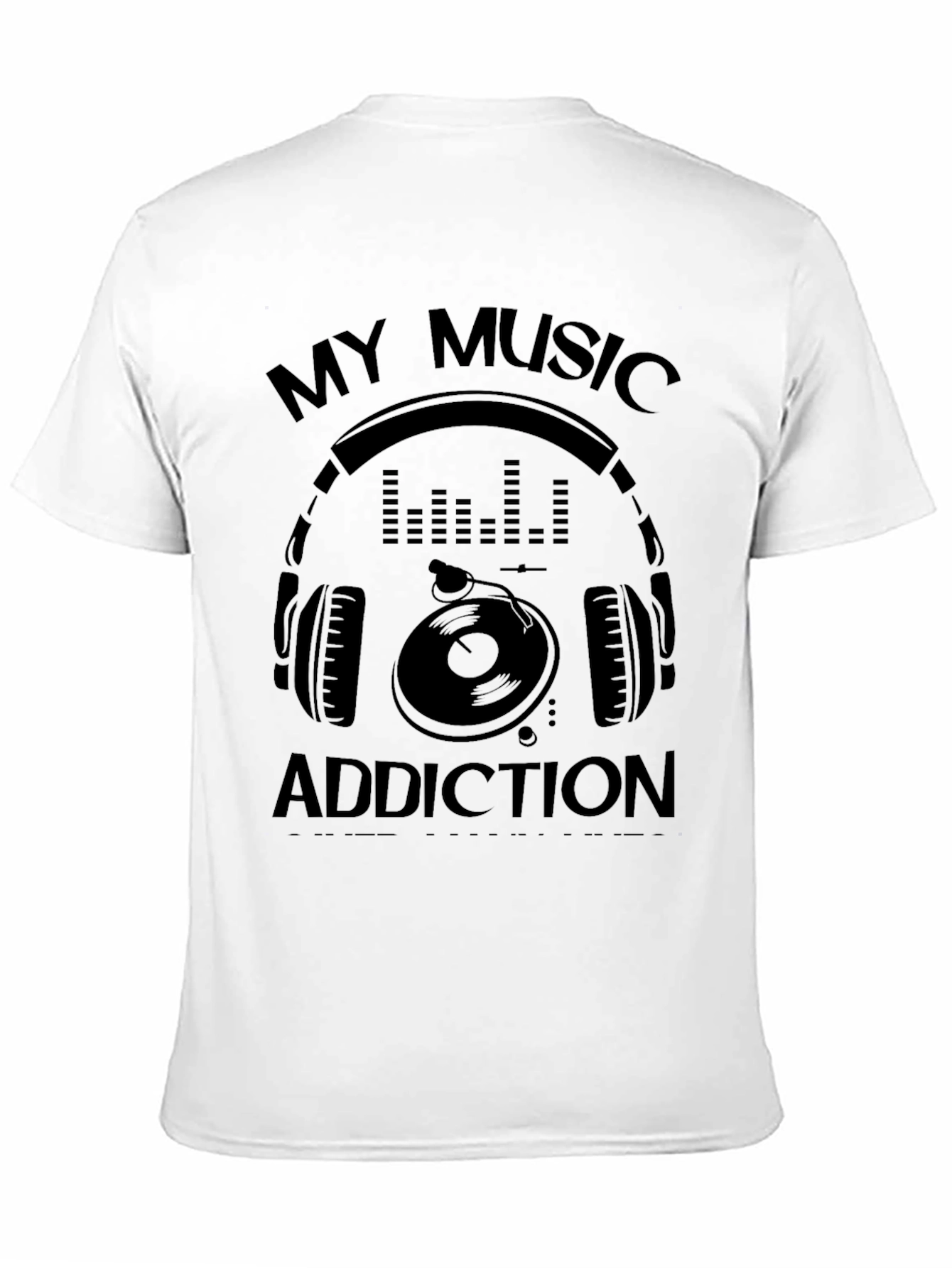 My Music Addiction Graphic Tee