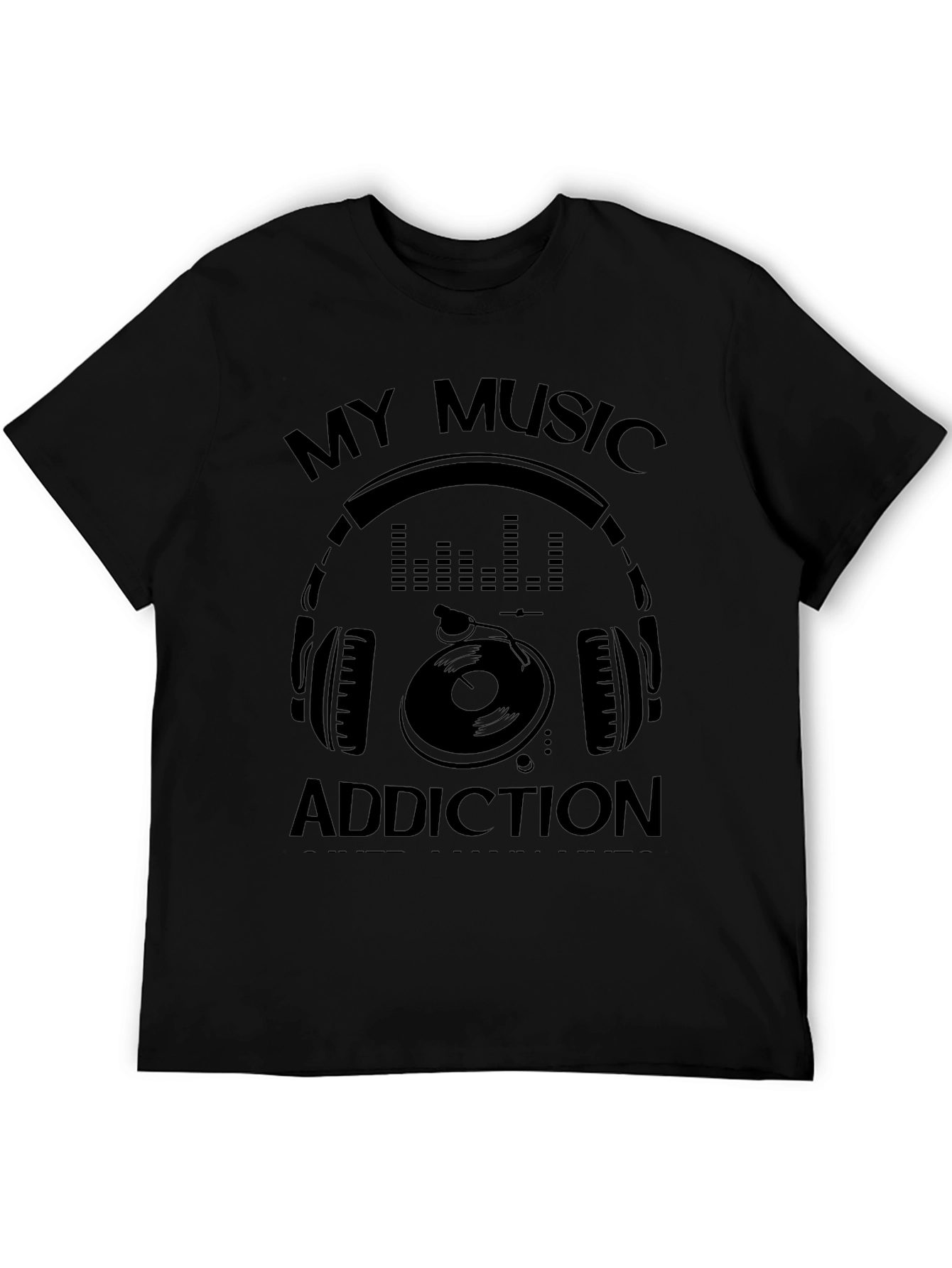 My Music Addiction Graphic Tee