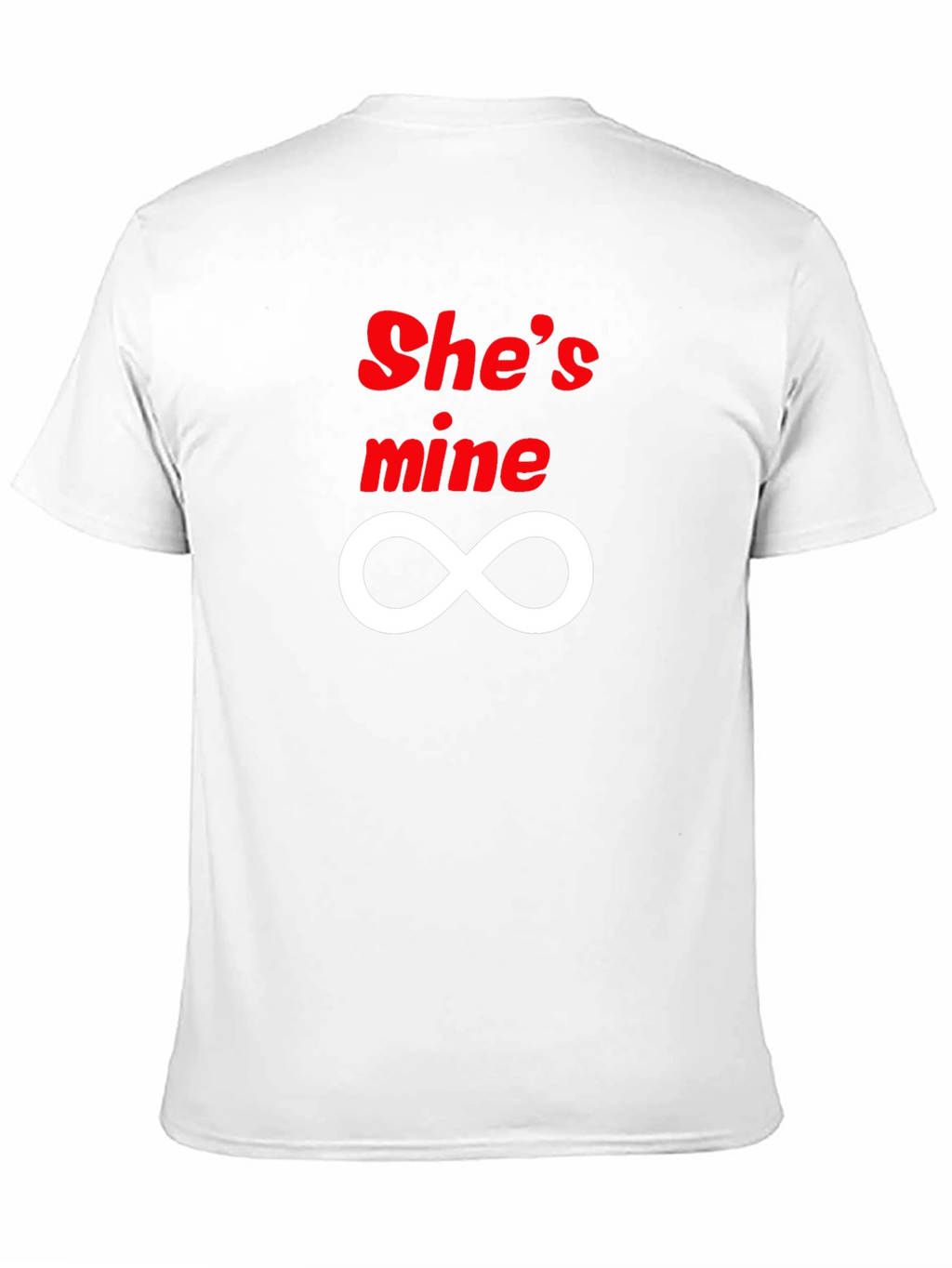 Shes Mine Infinity Black T-Shirt