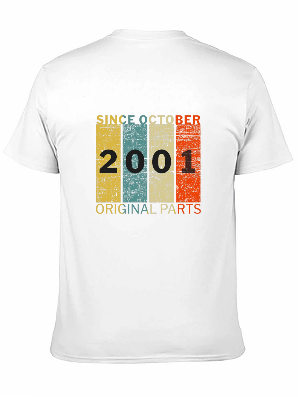 Since October 2001 T-Shirt Original Parts