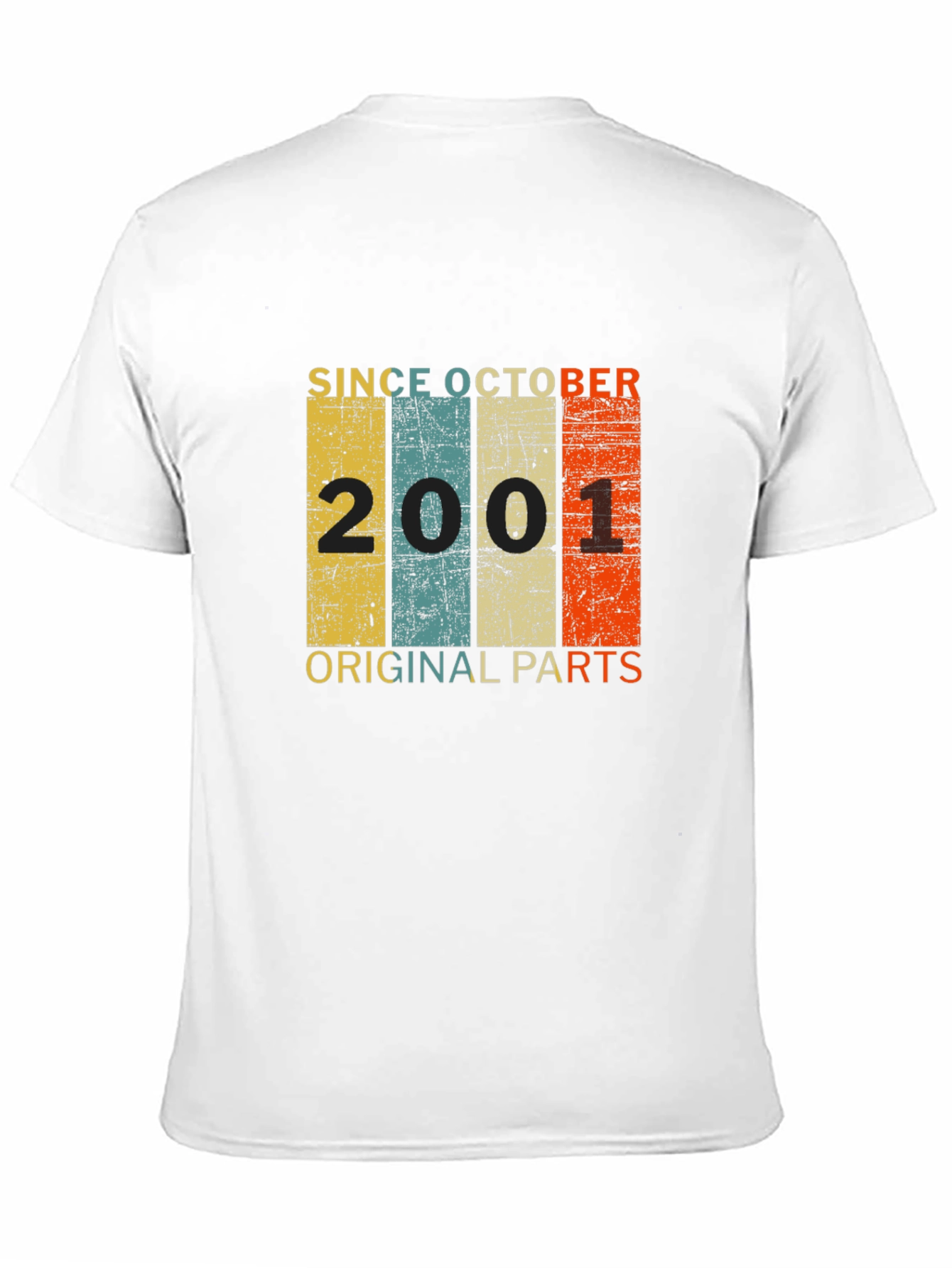 Since October 2001 T-Shirt Original Parts