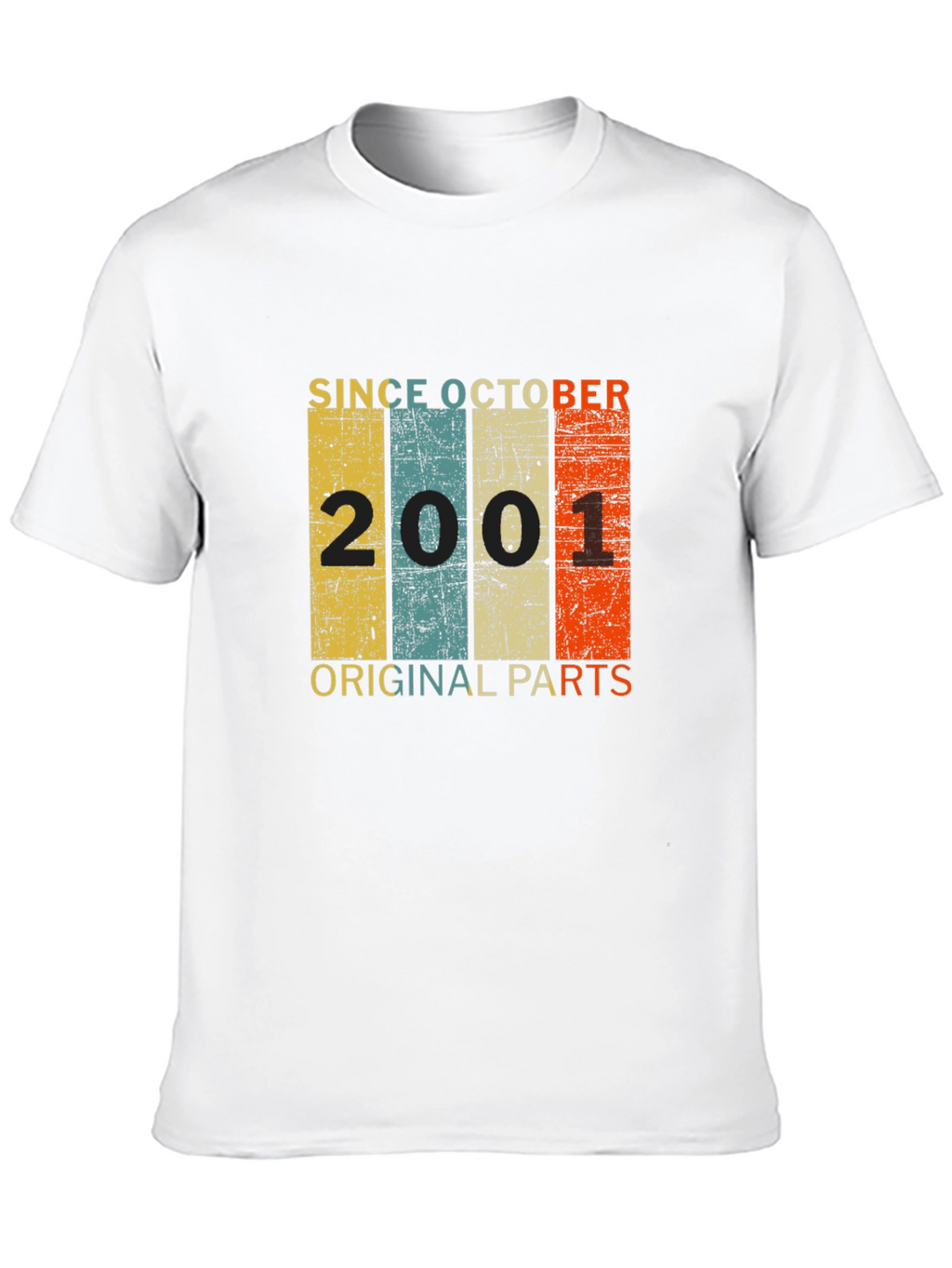 Since October 2001 T-Shirt Original Parts