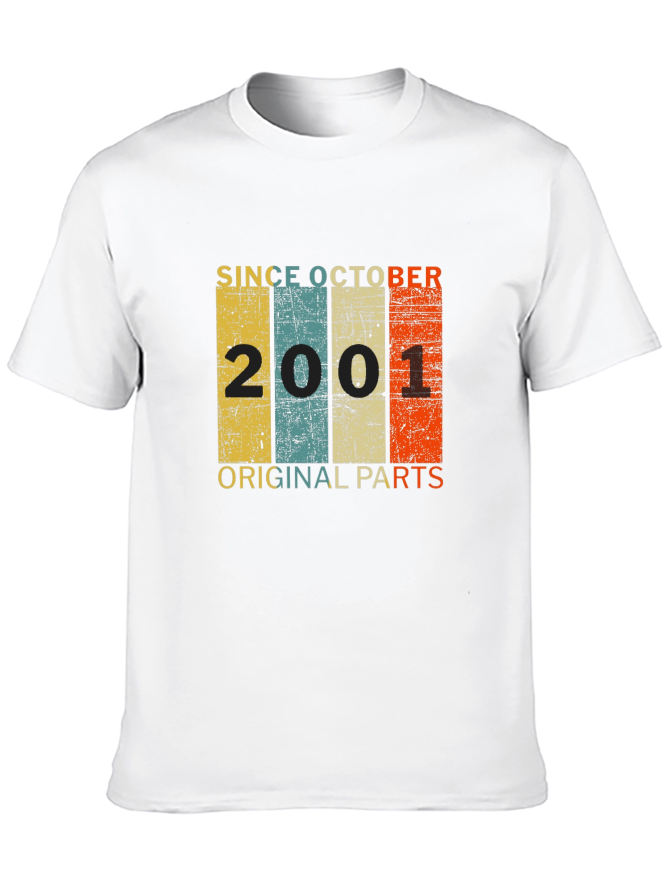 Since October 2001 T-Shirt Original Parts
