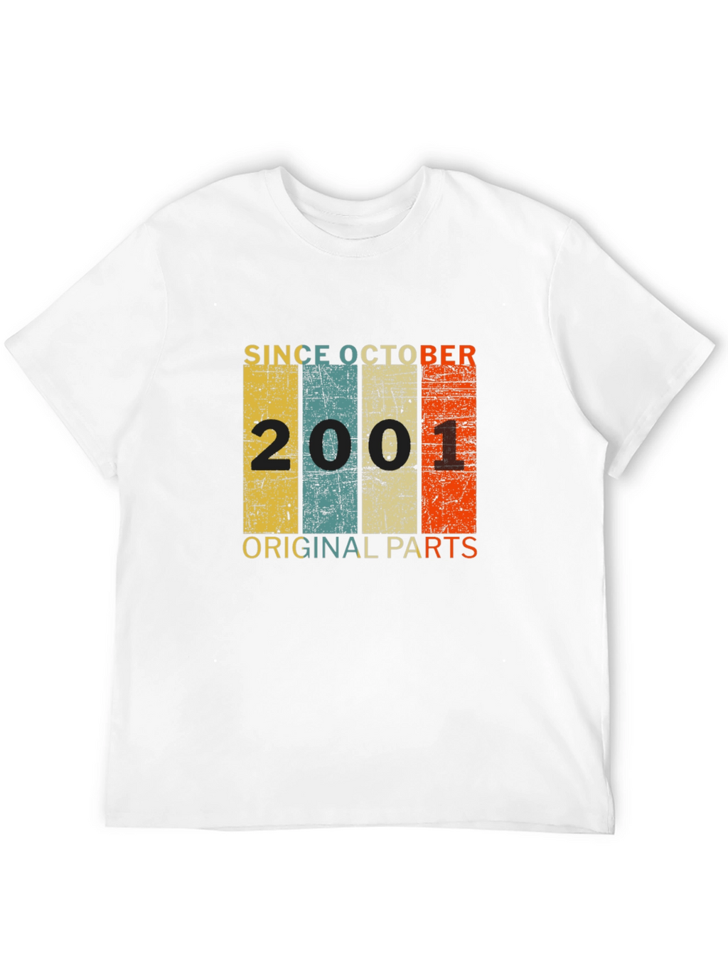 Since October 2001 T-Shirt Original Parts