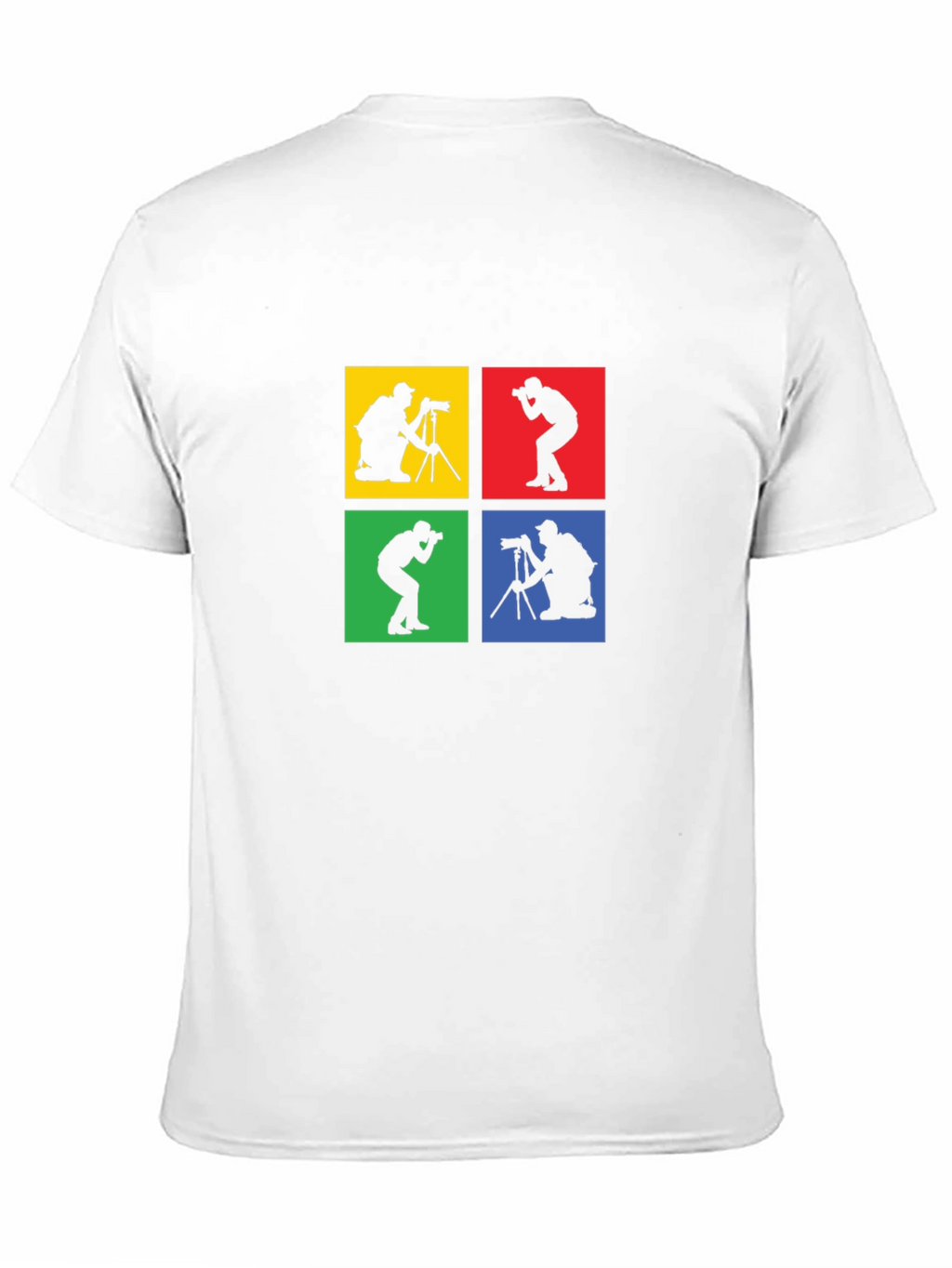 Photographer Silhouette Graphic T-Shirt
