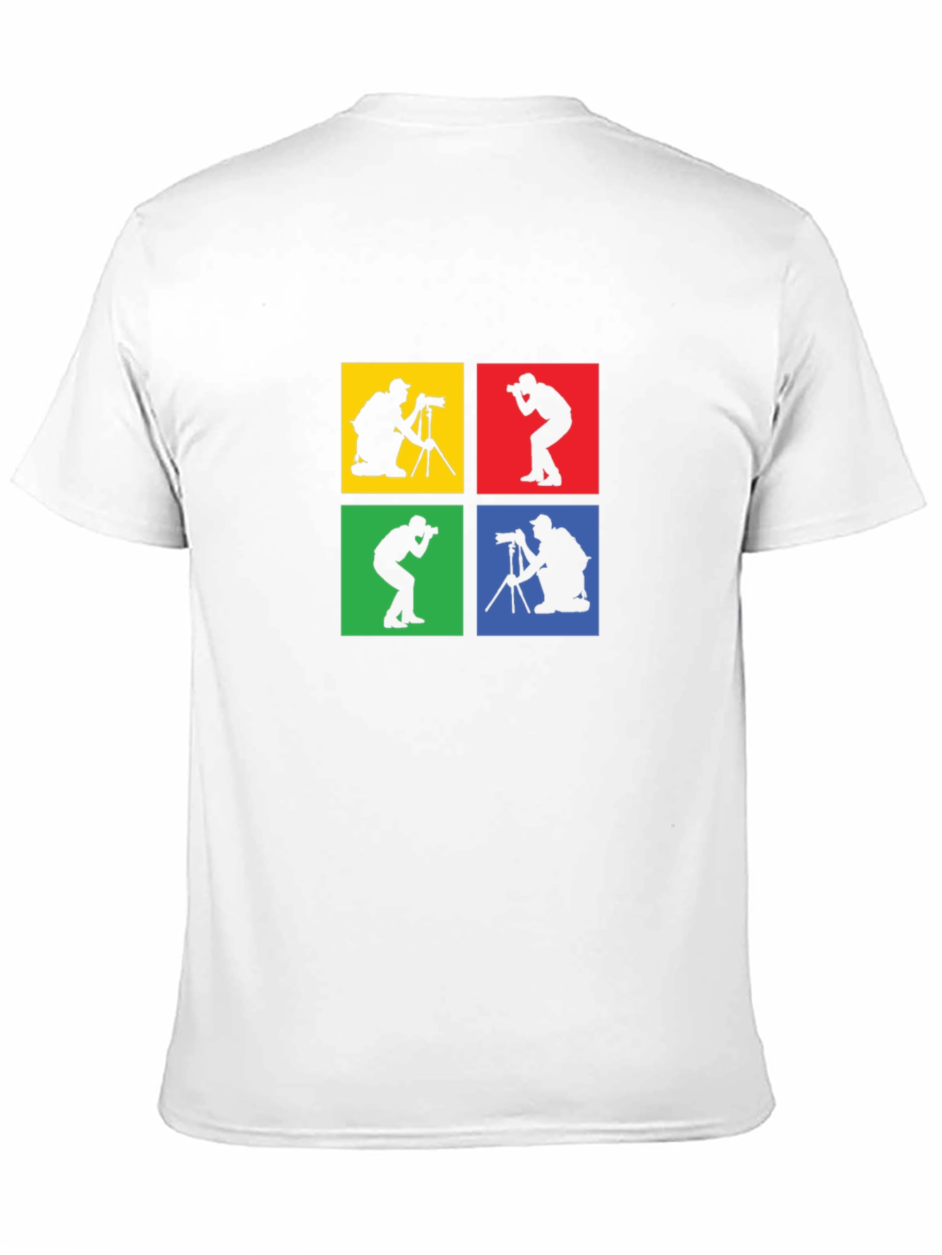 Photographer Silhouette Graphic T-Shirt