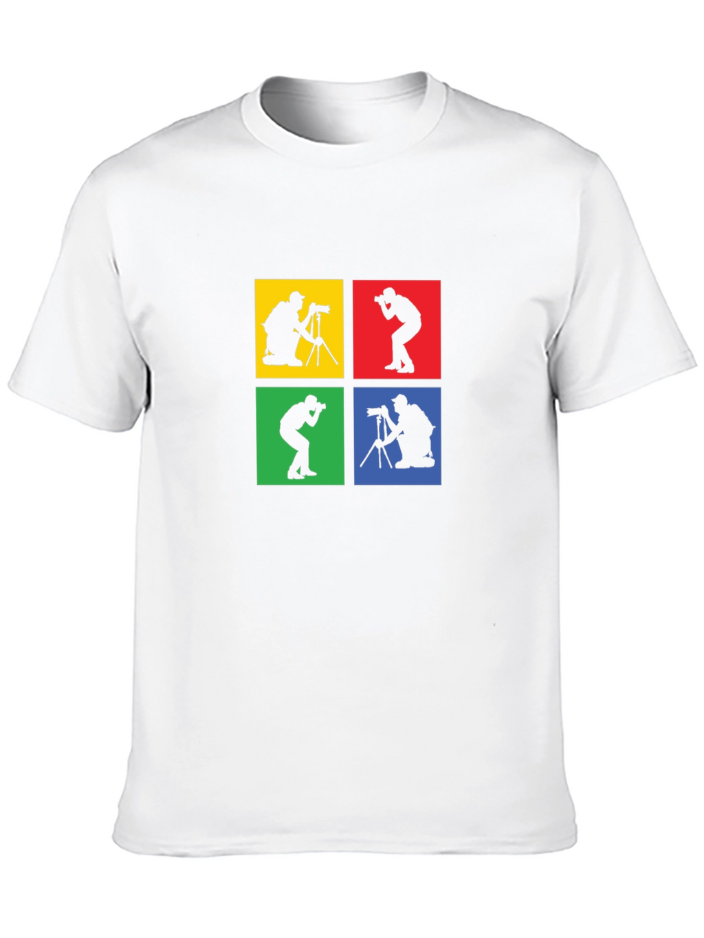 Photographer Silhouette Graphic T-Shirt