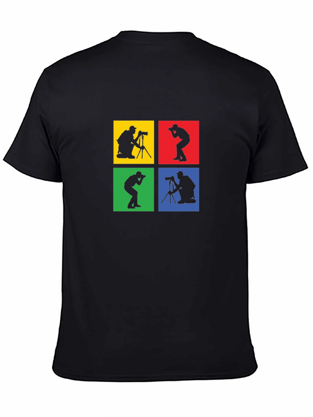 Photographer Silhouette Graphic T-Shirt