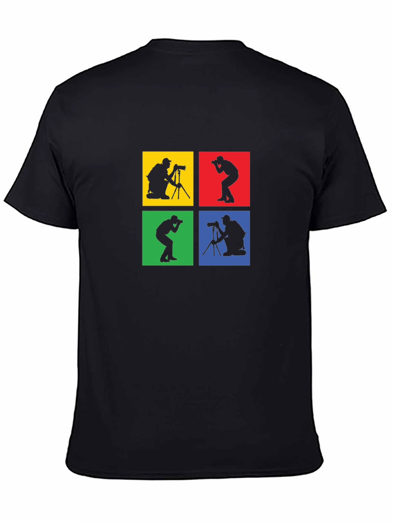 Photographer Silhouette Graphic T-Shirt