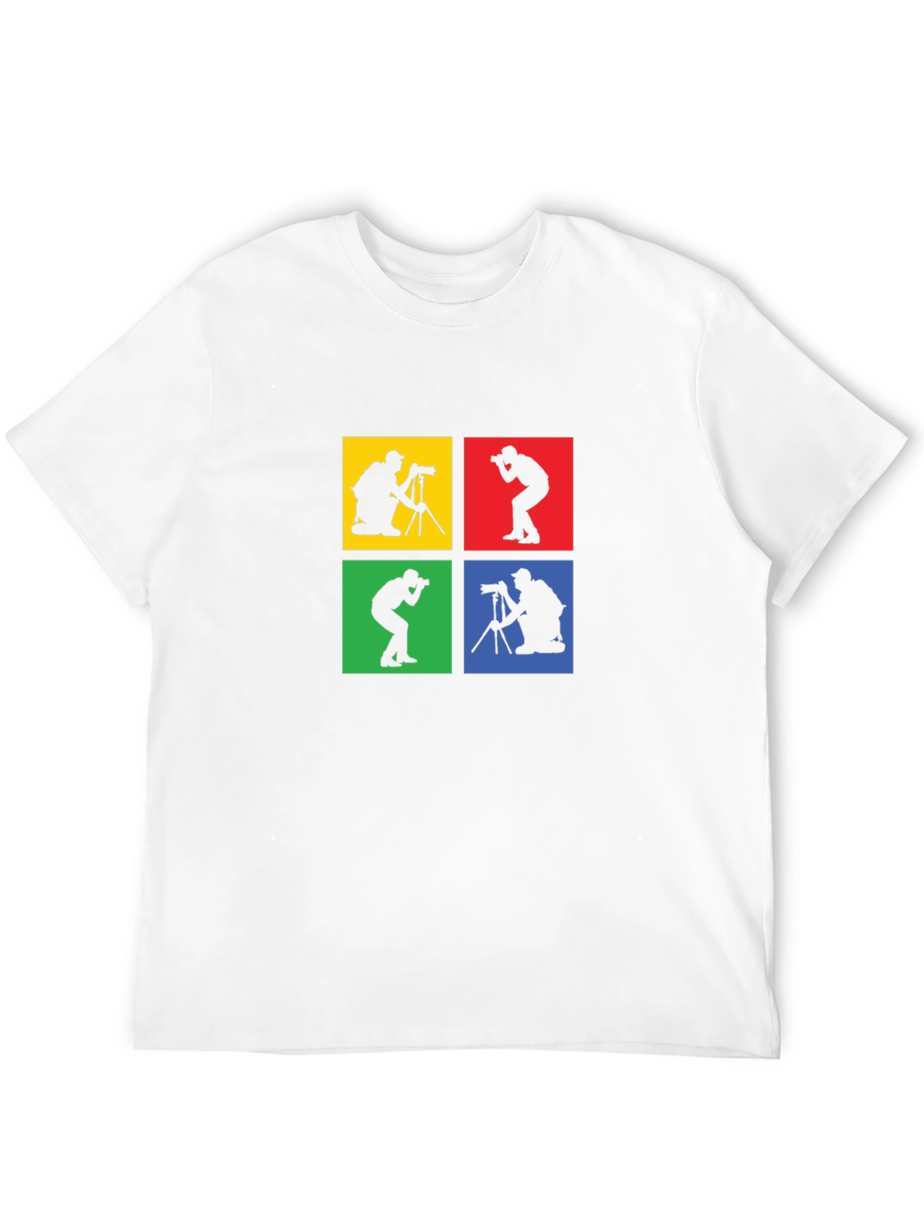 Photographer Silhouette Graphic T-Shirt